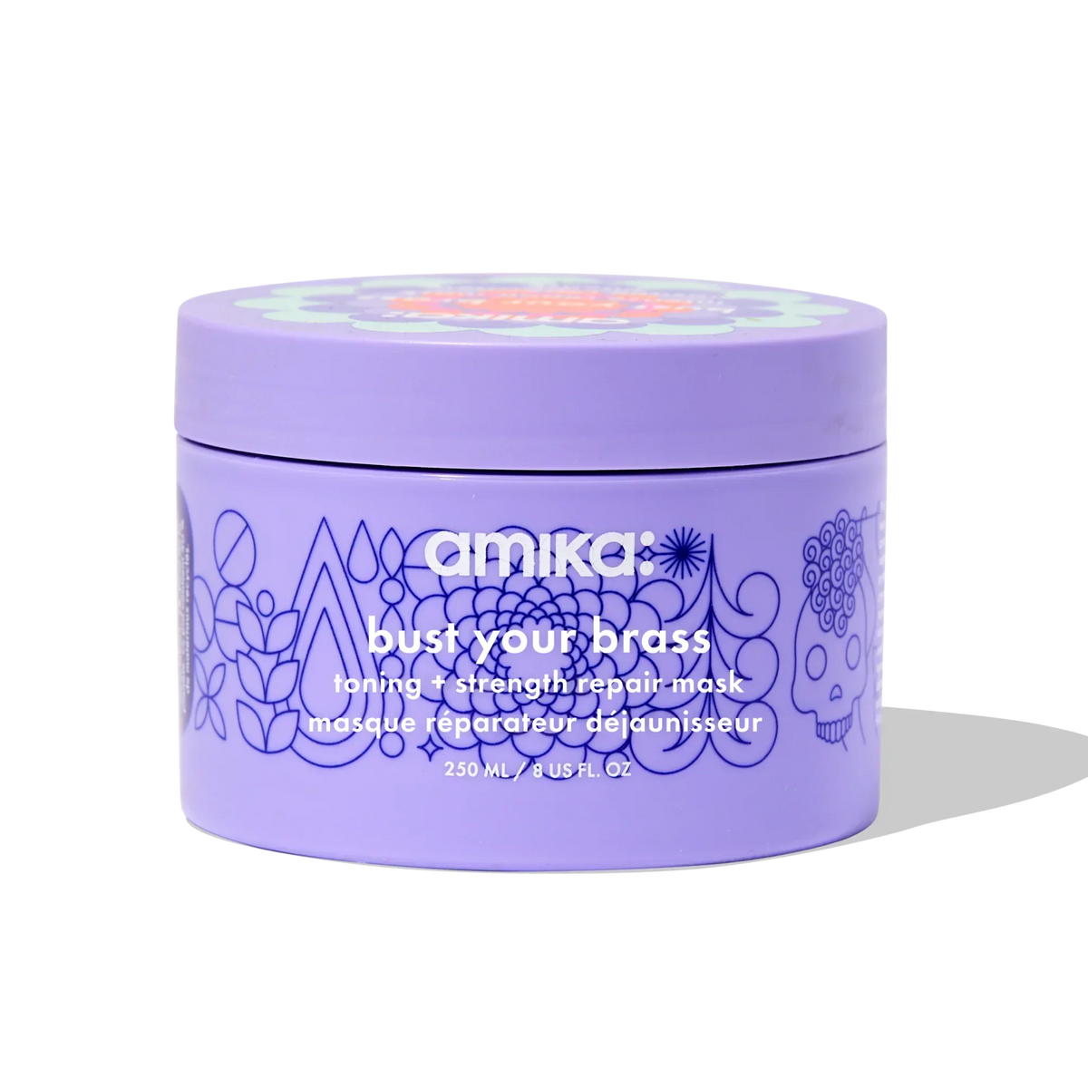 bust your brass toning + strength repair mask - 8 oz / 250 ml Main image