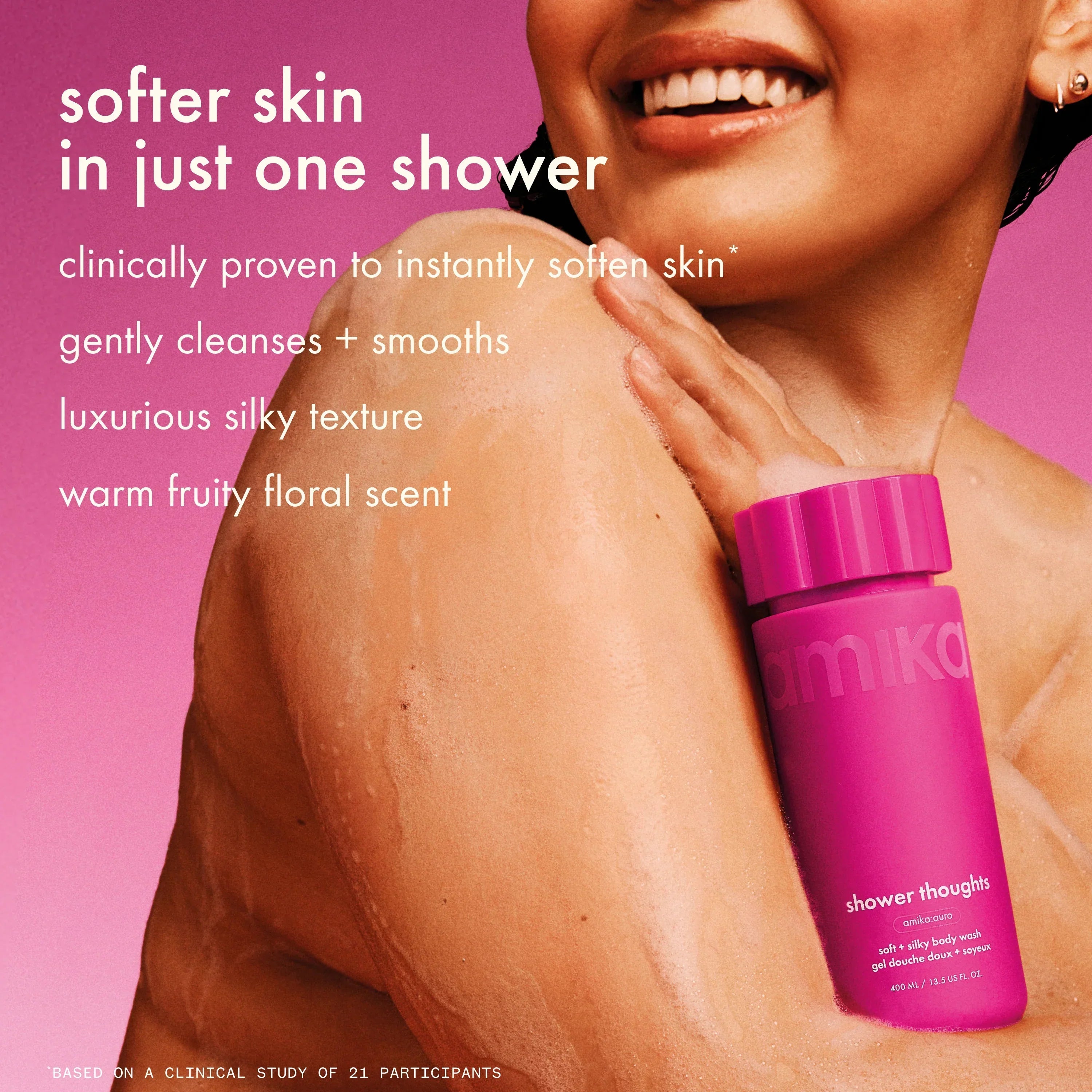 so soft, so smooth body wash + body butter duo Secondary image