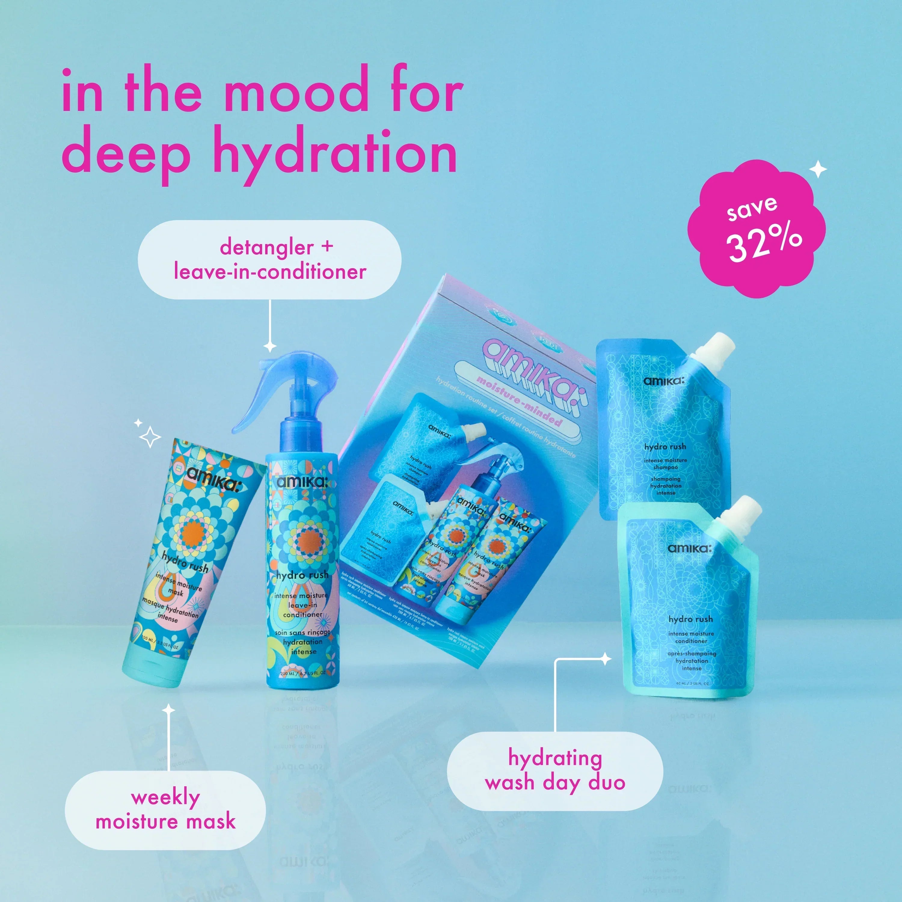 moisture-minded hydration routine set Secondary image