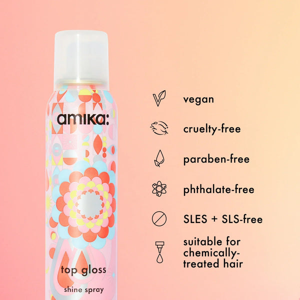 top gloss hair shine spray