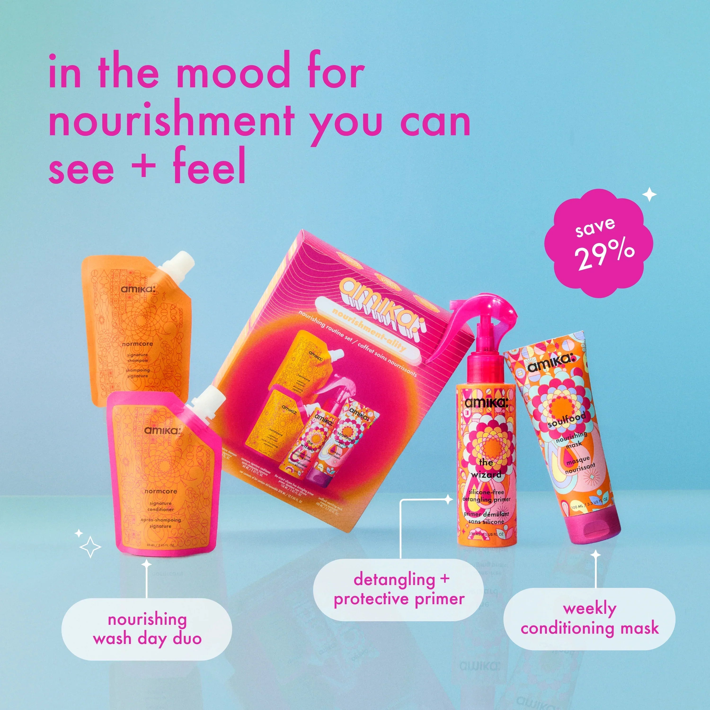 nourishment-ality nourishing routine set Secondary image